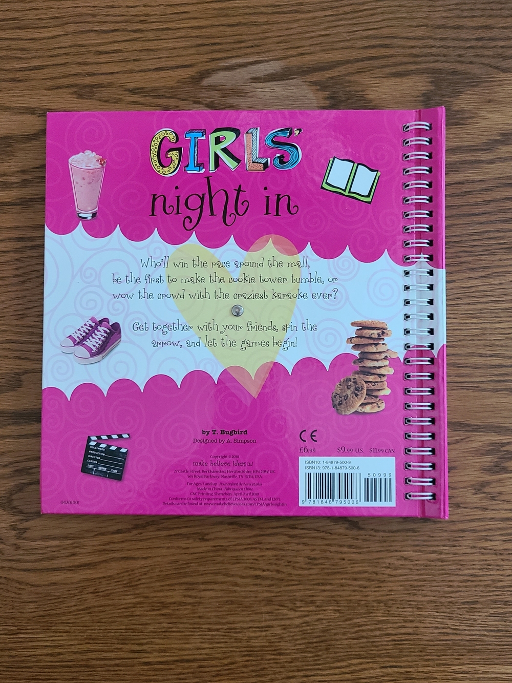 Girls' Night In Activity/Games Book - Picture 2 of 8